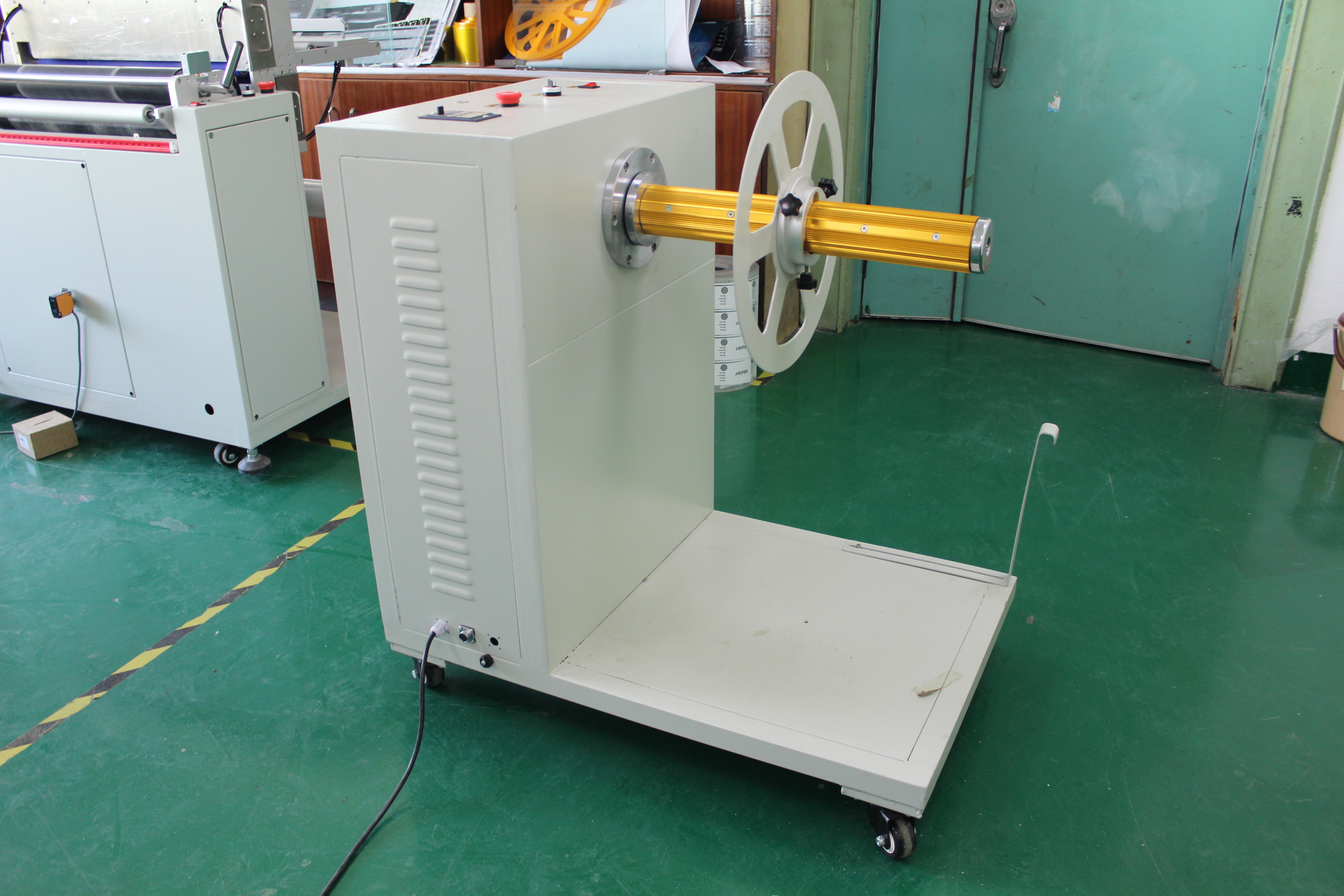 máquina de carga y descarga